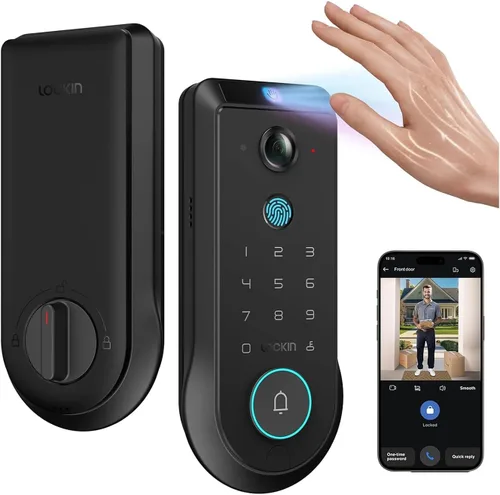 Vista 11 de Lockin Veno Smart Lock, entrada sin llave para vena de palma, batería individual Vena de la palma (sin cámara)