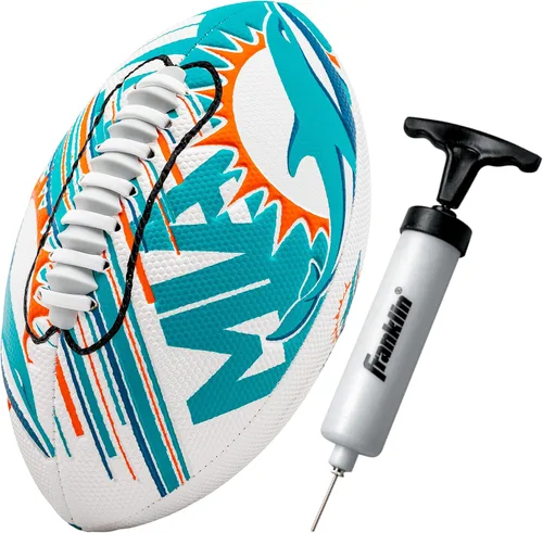 Vista 29 de Franklin Sports NFL Team Mini Balones de Fútbol Americano - Juvenil 8.5" Balón de Fútbol Americano con Licencia Oficial de la NFL + Conjunto