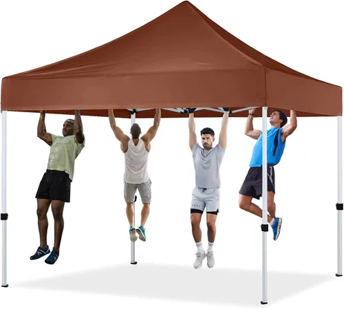 Vista 14 de Carpa Desplegable 10x10 Serie Comercial, Blanco