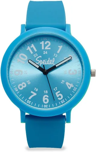 Vista 13 de Reloj Speidel Eco Color Pop de plástico reciclable con correa de silicona reciclable de 18mm Negro