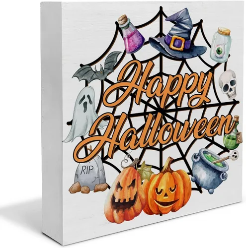 Vista 11 de Cuervos decoraciones de Halloween, divertidos cuervos antes de hermanos apoyan tu asesinato local, caja de madera, cuervos oscuros para decoración It