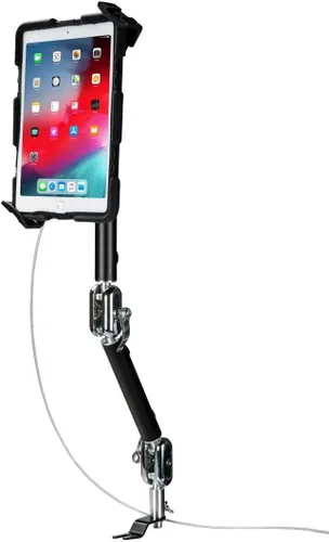 Vista 3 de Soporte para automóvil Multi-Flex CTA Multi-Flex de liberación rápida con bloqueo y llave de seguridad para iPad de 10.9 pulgadas - 10.2 pulgadas