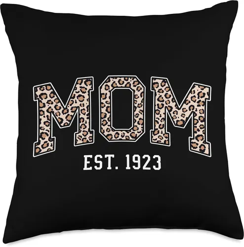 Vista 4 de Mom Est 1923 Custom Mom Personalized Mother’s Day Customized Throw Pillow