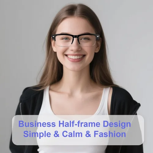 Vista 5 de Lentes inteligentes para hombres y mujeres, gafas Bluetooth con lentes fotocromáticas, micrófono y altavoces integrados, IPX5 impermeable, asistente
