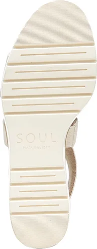 Vista 4 de Naturalizer Sandalias de cuña para mujer, modelo Soul, Goodtimes