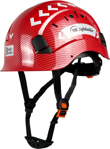 Vista 12 de Casco de Seguridad para Construcción ABS Casco Duro Sistema de Ventilación Ajustable Cascos Duros Protección de Cabeza para Trabajo Industrial