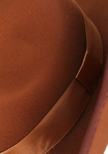 Vista 4 de Sombrero de Vaquero Justiciero del Viejo Oeste Marrón para Adulto Multicolor