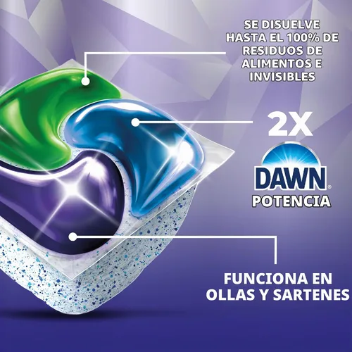 Vista 13 de Cascade Platinum Plus cápsulas para lavavajillas, detergente para platos, aroma limpio a limón, 62