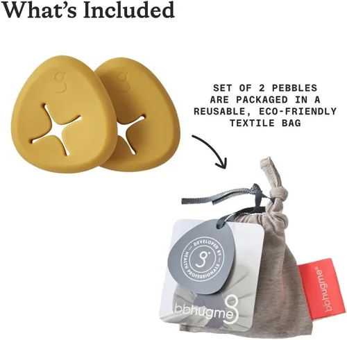 Vista 8 de bbhugme Replacement Pebbles, Harvest Gold