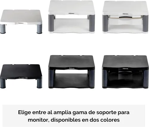 Vista 8 de Fellowes Soporte de monitor de altura ajustable de alta calidad