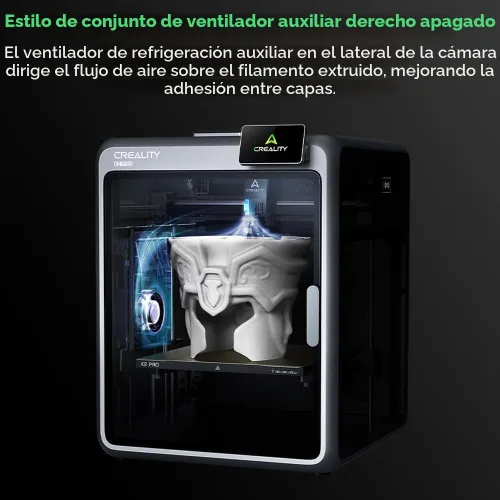 Vista 8 de Impresora 3D combinada oficial Creality K2 Impresoras 3D multicolor con CFS