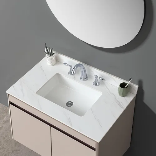 Vista 15 de Salpicaduras laterales para fregadero de baño de 22 x 4 pulgadas, tamaño universal para lavabo de baño, salpicaduras laterales de piedra