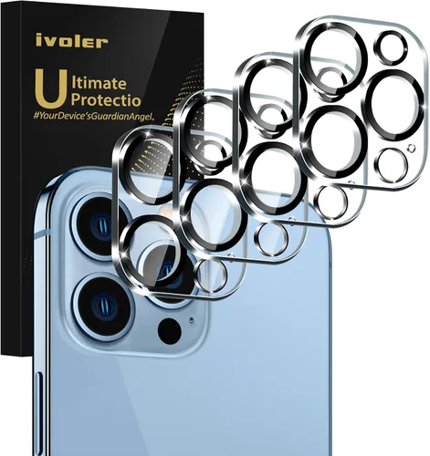 Vista 9 de ivoler Paquete de 4 protectores de lente de cámara para iPhone Air de 6.5 pulgadas, protector de pantalla de vidrio templado [compatible con fundas]