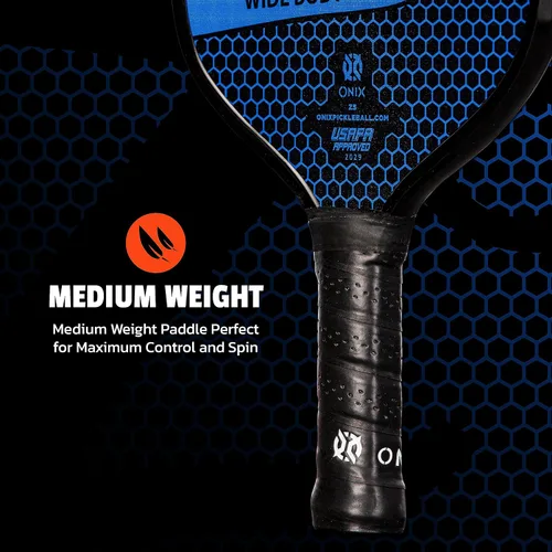 Vista 6 de Onix - Pala de pickleball de fibra de carbono Graphite MOD Z5, con agarre cómodo acolchado