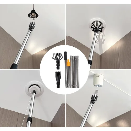 Vista 6 de Light Bulb Changer Light Bulb Removal Tool for High Ceilings Tall