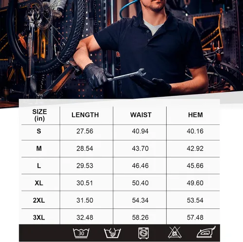 Vista 7 de Casei Polo para hombre, de secado rápido, para deportes al aire libre, camiseta de golf para hombre, camiseta de rendimiento táctica, polo de manga