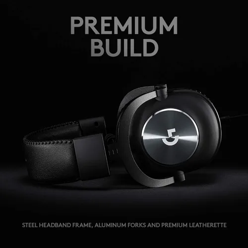 Vista 5 de Logitech G Pro X - Auriculares de diadema para videojuegos, con tecnología de voz azul, color negro
