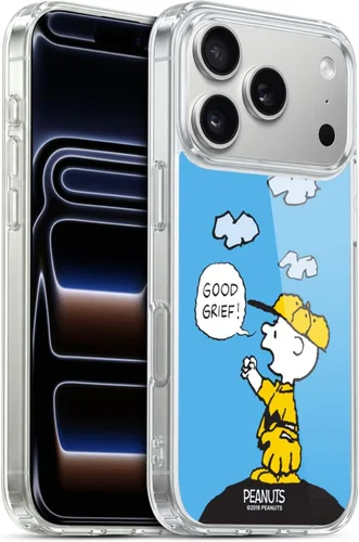 Vista 160 de Head Case Designs Funda de gel suave con licencia oficial de Peanuts Autumn Charlie Brown compatible con Apple iPhone 7 Plus/iPhone 8 Plus