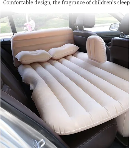 Vista 2 de Colchón de aire para cama de camión, colchón de aire para automóvil, cama inflable para automóvil, almohadilla de dormir trasera, bolsa