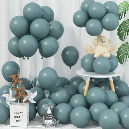 Vista 58 de Globos negros 30 Pack Matte Black Helium Balloons for Birthdays, Graduation, Casino, New Year, Halloween