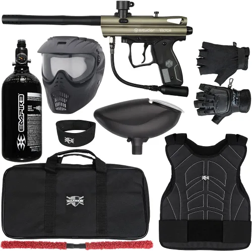 Vista 12 de Action Village Kingman Spyder Victor Protector Pistola de Paintball Kit Kit Protector 1