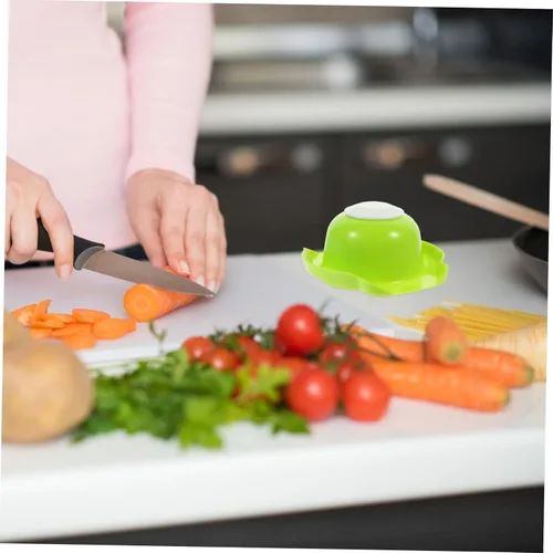 Vista 5 de BESTOYARD 9 piezas de protector de manos de verduras para cortar alimentos, mandolina, protector de dedos para cortar Mandalin, cortador