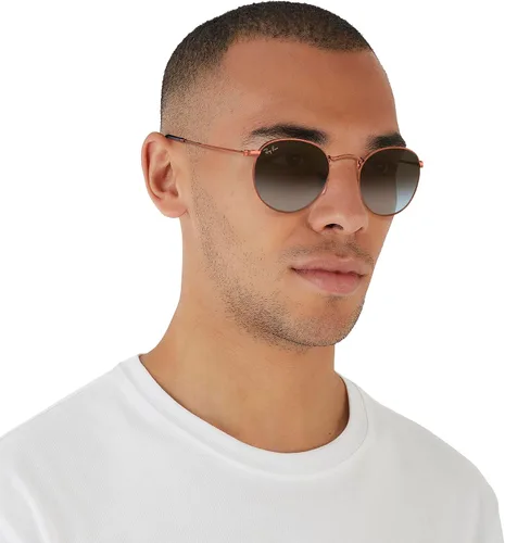 Vista 7 de Ray-Ban - Lentes de sol RB3447 redondos, de metal