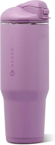 Vista 88 de HydroJug Ease2o - Botella de agua aislada de 24 onzas, tapa con popote y Duna