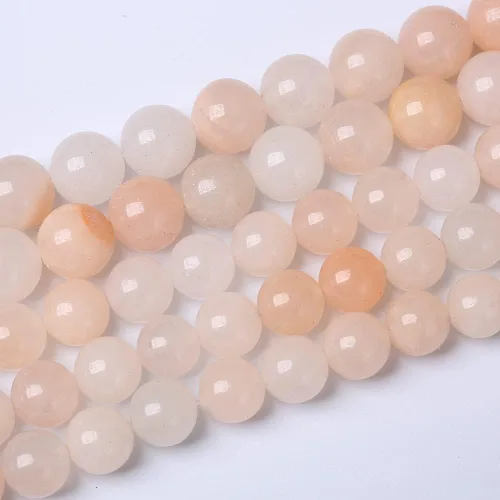 Vista 238 de 100 cuentas de piedra multicolor natural de 0.236 pulgadas (0.236 in), cuentas espaciadoras sueltas redondas para hacer pulseras, collares, aretes