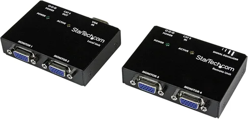 Vista 12 de StarTech - Extensor VGA sobre Cat5 con audio, 500 pies, 1 local, TAA (ST122UTPA) Amplía VGA y audio analógico hasta 500 pies/150m, 1 local más 1
