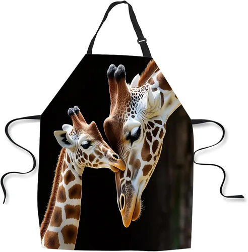 Vista 7 de Delantal de Cocina Faro con Puesta de Sol Delantal para Hornear en Casa Chef Delantal Impermeable para Mujeres y Hombres 31X27 Pulgadas