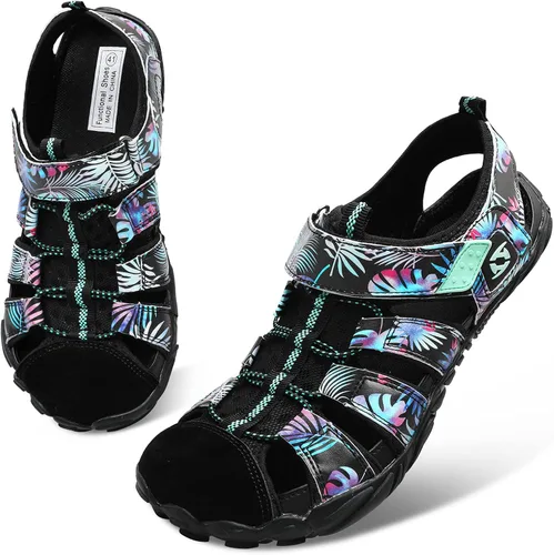 Vista 3 de JIASUQI Zapatos de agua atléticos para senderismo, descalzos, para natación, deportes, caminar, para mujeres y hombres