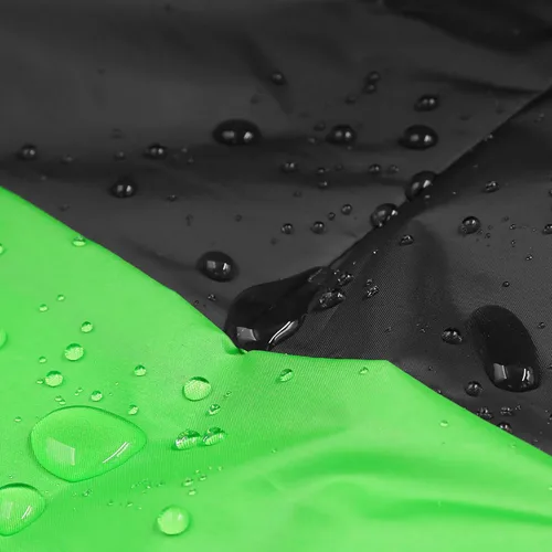 Vista 7 de uxcell L 190T Protector contra Lluvia y Polvo Negro+Verde para Motocicleta y Scooter 168 cm para Harley Davidson