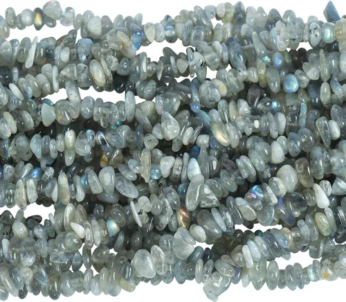 Vista 26 de Cuentas de cristal de Amazonita de 90 pulgadas de forma irregular y piedra curativa para hacer joyas