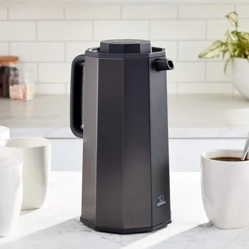 Vista 4 de Zojirushi AH-EAE10BA - Jarra de vidrio al vacío, 1.0 litros, color negro