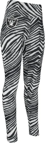 Vista 137 de Zubaz NFL Mallas para mujer de longitud completa de cintura alta básica 1.0