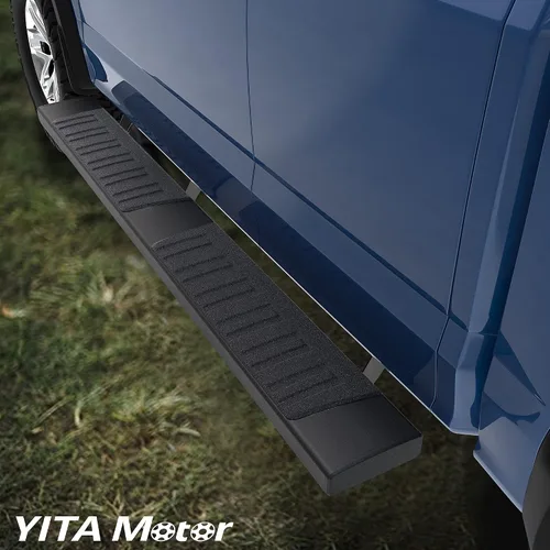 Vista 2 de Yitamotor - Estribos de 6 pulgadas compatibles con Ford F-150 SuperCab 2015-2025, Ford F250 F350 SuperCab 2017-2024, barras nerf laterales negras