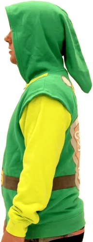Vista 4 de Nintendo Link Sudadera con capucha para hombre