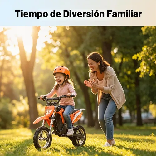 Vista 4 de MileRocket1 36V 300W - Bicicleta eléctrica para niños (doble juego de bicicletas)