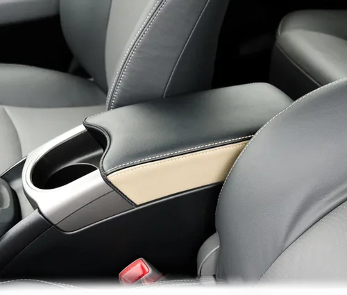 Vista 54 de Accesorios interiores personalizados para Lexus RX350 2010 2011 2012 2013 2014 2015 Cubierta de caja de reposabrazos tapa de consola central, cojín