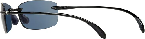 Vista 5 de Costa Del Mar Gafas de sol rectangulares de balasto para hombre, Gris