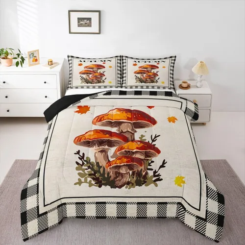 Vista 30 de Erosebridal Juego de edredón divertido de Halloween para niños, juego de ropa de cama de calabaza fantasma, decoración de Halloween para niños