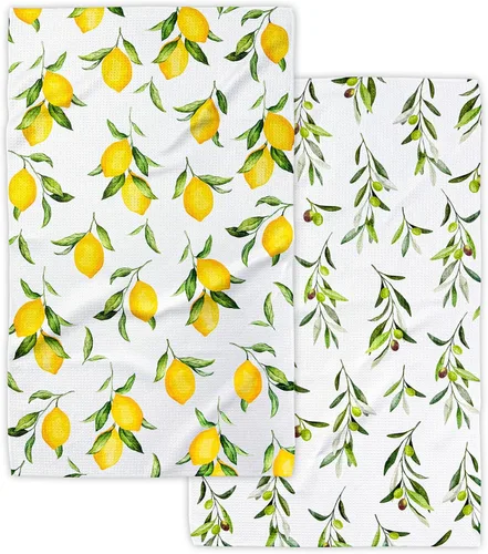 Vista 14 de Eulnars - Toallas de papel reutilizables, paquete de 8 paños de cocina suecos con 3 clips, negro y blanco, algodón, 200 lavados Negro Blanco