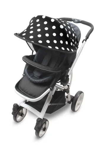 Vista 5 de Manito parasol para carriolas y asientos de auto (7 colores disponibles), Negro