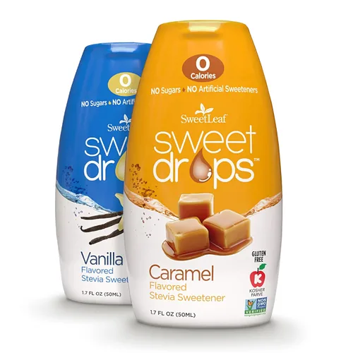Vista 20 de SweetLeaf Sweet Drops - Edulcorante líquido de stevia saborizado, extracto de stevia, cero calorías, sin gluten, apto para dieta cetogénica, sin