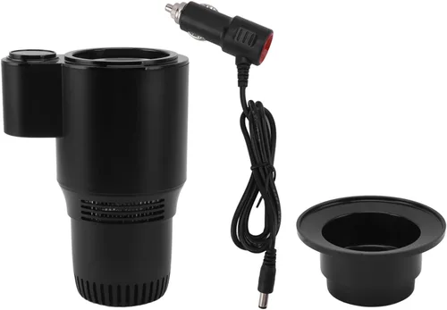 Vista 7 de Calentador inteligente 2 en 1 para auto, 12 V 36 W, soporte para taza de refrigeración y calefacción para automóvil, control táctil, taza de viaje