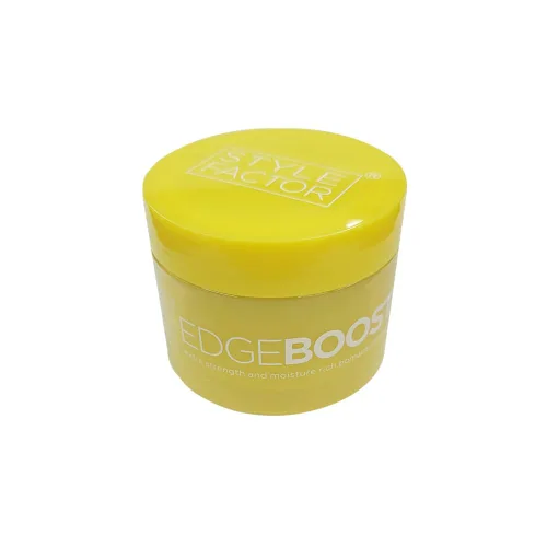 Vista 3 de Style Factor Edge Booster Strong Hold Pomada a base de agua - Super Shine & Moisture 3.38 onzas (cuarzo amarillo)