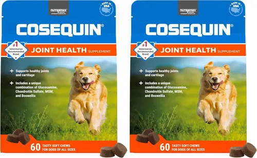 Vista 11 de Nutramax Laboratories Cosequin DS Plus MSM Professional Line para perros, 60 masticables suaves
