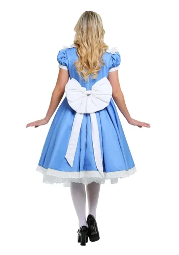Vista 2 de Disfraz para mujer de Alice Elite Multicolor