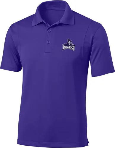 Vista 90 de Polo atlético de micro piqué NCAA para hombre Prime con cuello propio
